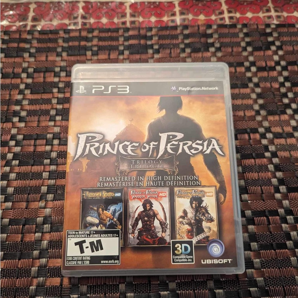 PS3 Prince of Persia HD Trilogy video game PlayStation 3